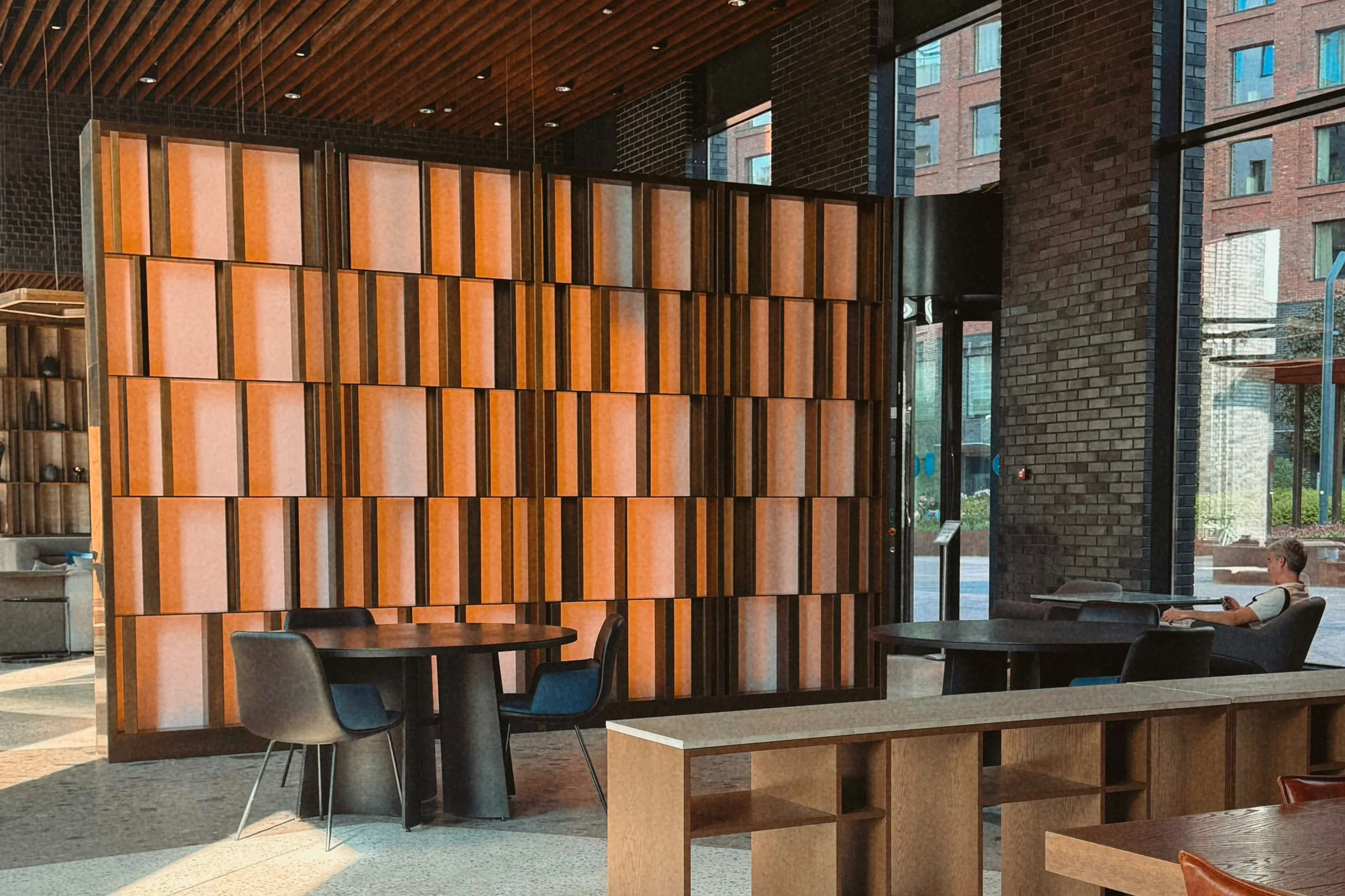 Reception and waiting area